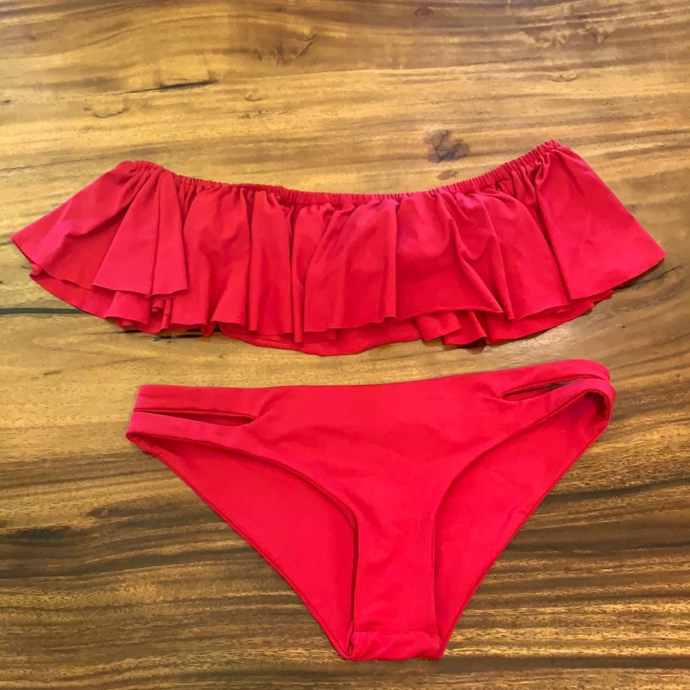 L*Space Bikini off the shoulder
